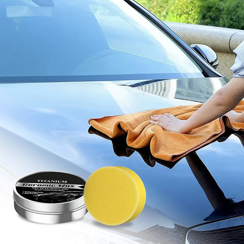 Ceramic Car Wax Cream 100g - Scratch Repair & Exterior Paint Protection