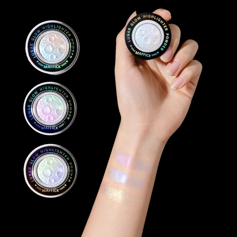 Brightening Body & Face Highlighter Powder with 3D Nasal Shadows - Multiple Colors