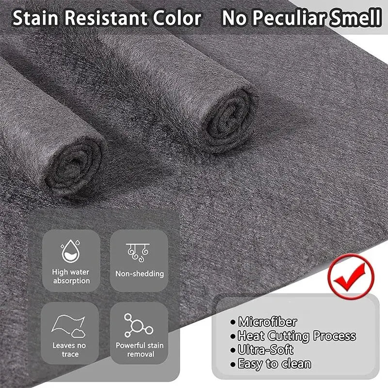 Reusable Microfiber Cleaning Cloths - Household Wipes for Glass, Mirror, Kitchen & Home - 1/3/5/10 pcs