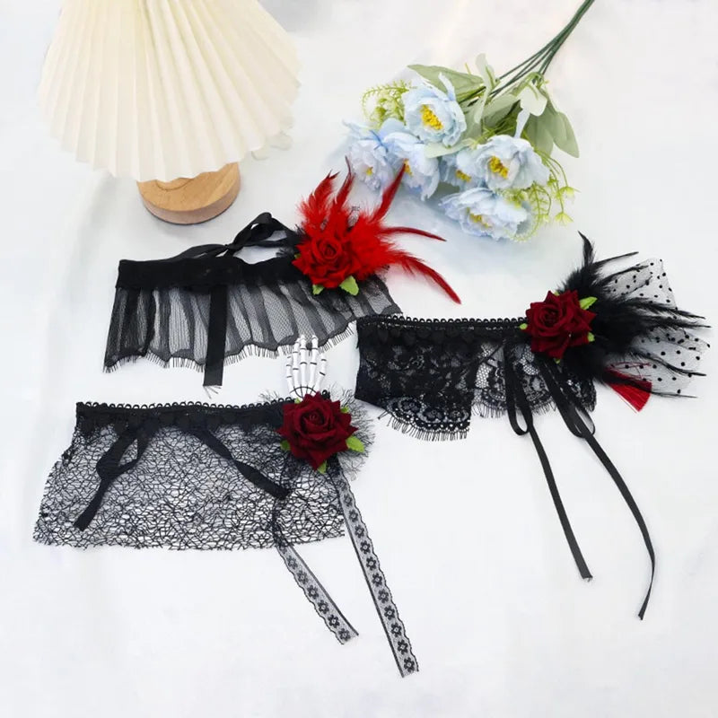 Retro Lace Princess Eye Mask Costume Accessory for Halloween & Masquerade