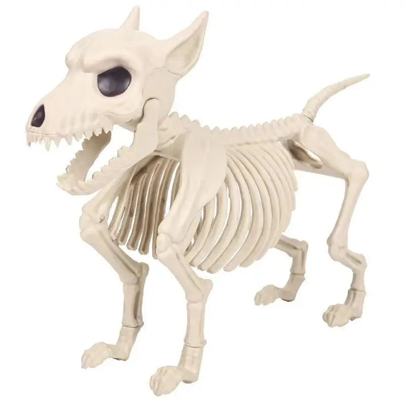 Halloween Skeleton Wolf Decor Props - Indoor Outdoor Garden Horror Animal Models