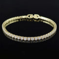 Luxury Gold & Silver Color Princess Bracelet for Women Anniversary Gift Jewelry