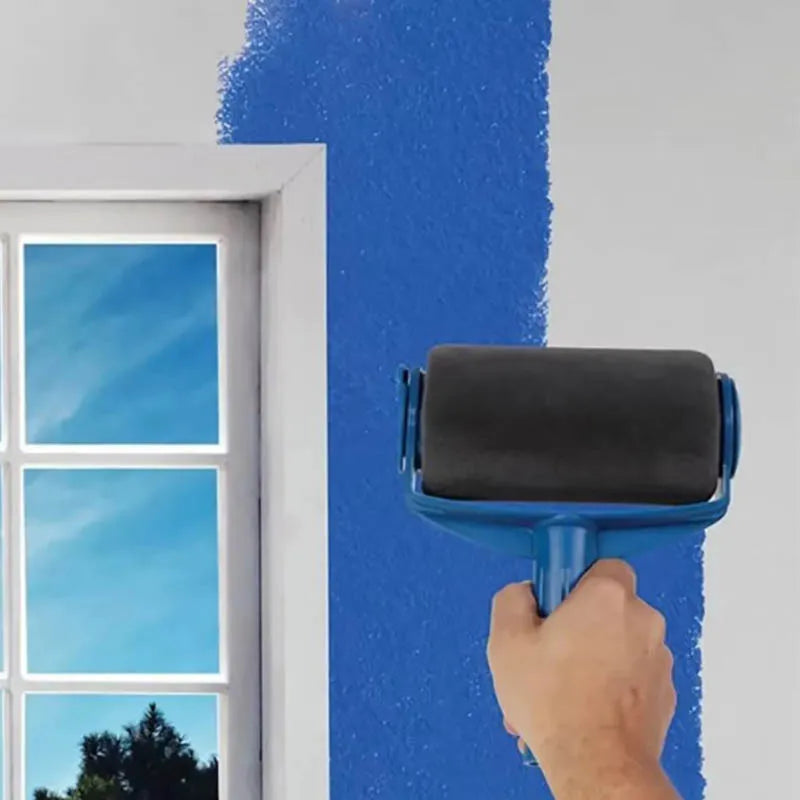 Self-Priming Large Drum Wall Painting Brush Latex Paint Wall Brush