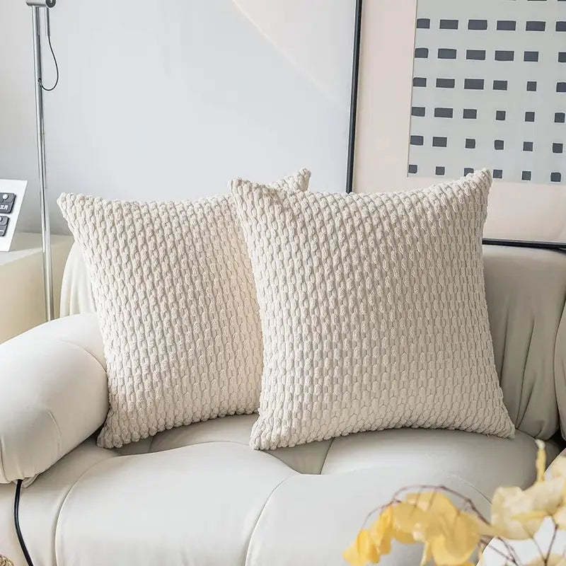 Decorative Cushion Cover 45x45cm - High Quality Sofa Pillowcase for Living Room