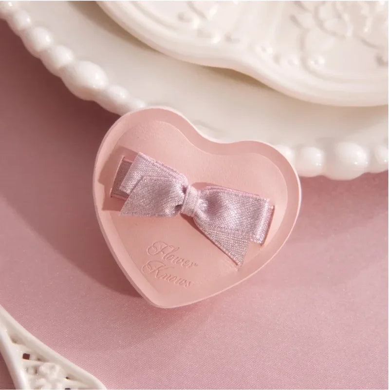 Flower KnowX Air Cushion Powder Puff Set for Blush & Makeup Application