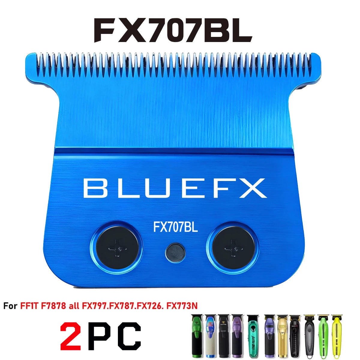 Replaceable DLC Blade for Hair Clippers & Trimmers - Professional Barber & Salon Use