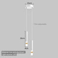 Modern LED Pendant Light Fixture for Bedroom Bathroom Entrance Ceiling Lighting
