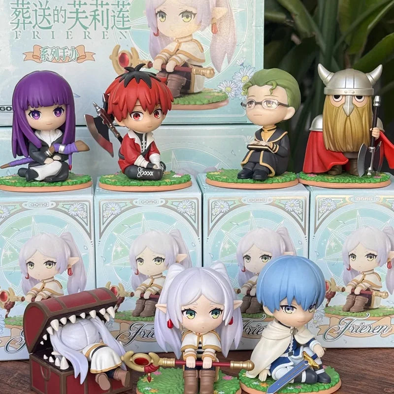 Anime Frieren Action Figures 6-Pack Set Cartoon Figurines Collectible Toys Gift