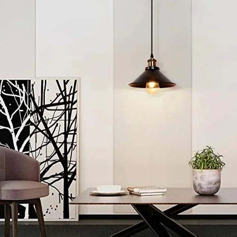 Modern Pendant Ceiling Light with 1/2/3 Heads - Vintage Hanging Lamp for Living Room and Kitchen