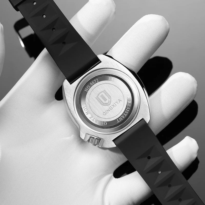 Men's Waterproof Quartz Sport Watch with Date - Luxury Business & Casual Timepiece