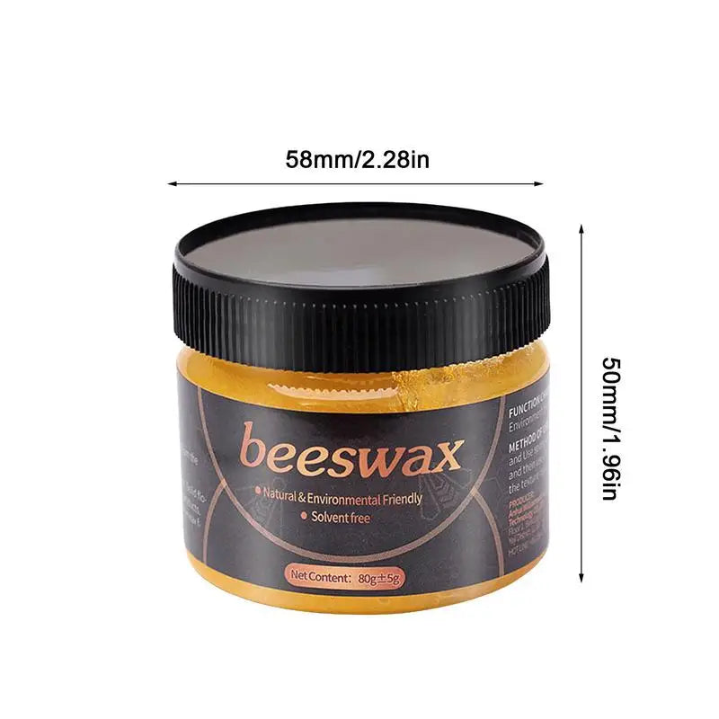 Beeswax Furniture Polish and Wood Floor Cleaner - Natural Wax for Furniture Care