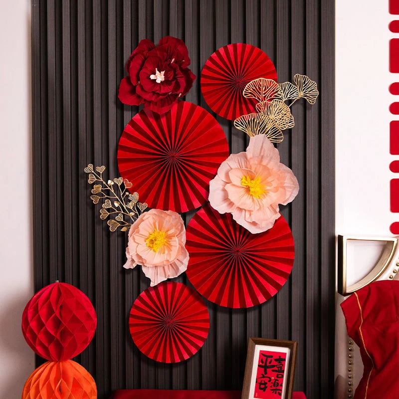 Chinese New Year Decorations 2026 Lunar New Year Wall Ornaments Year of The Horse