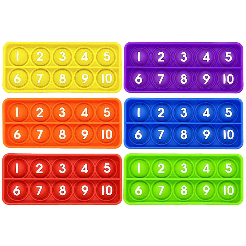 Educational Math Games for Kids - Ten Frames Manipulatives for Preschool & Kindergarten
