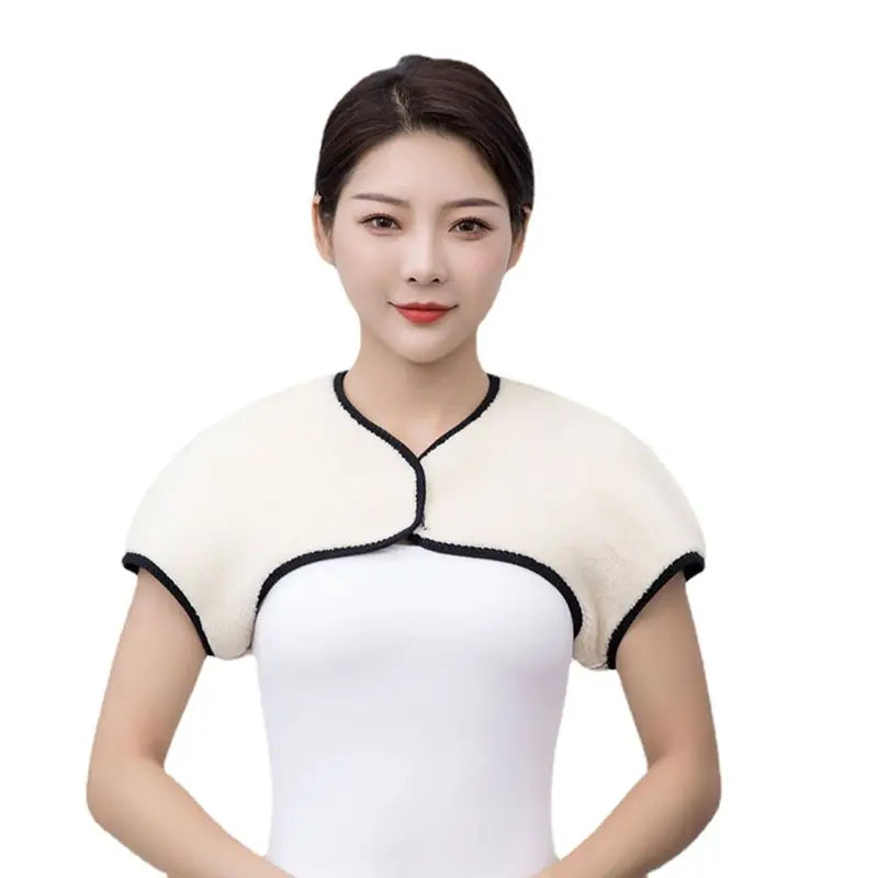 Inflammation Relief Shoulder Warmer Wrap - Detachable Support Scarf for Men & Women