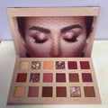 Matte Waterproof Eyeshadow Palette with Shimmer & Soft Glam Colors for Makeup