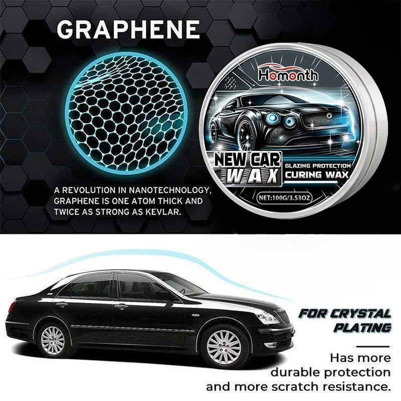 Graphene Car Nano Coating Wax - Long-Lasting Automotive Protective Seal