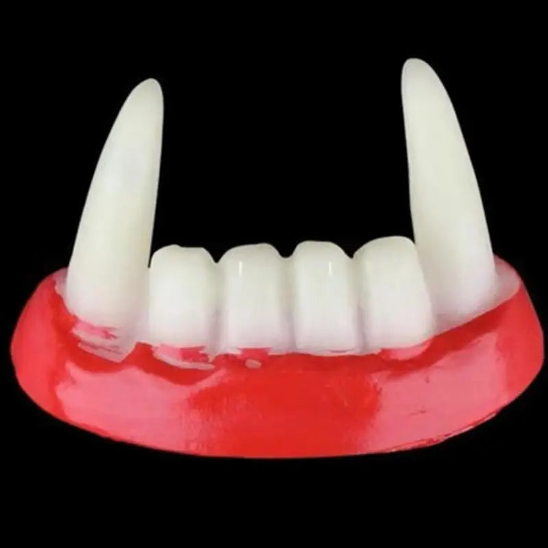 Halloween Vampire Dentures Ghost Prop Makeup Costume Accessory Set - Multiple Sizes