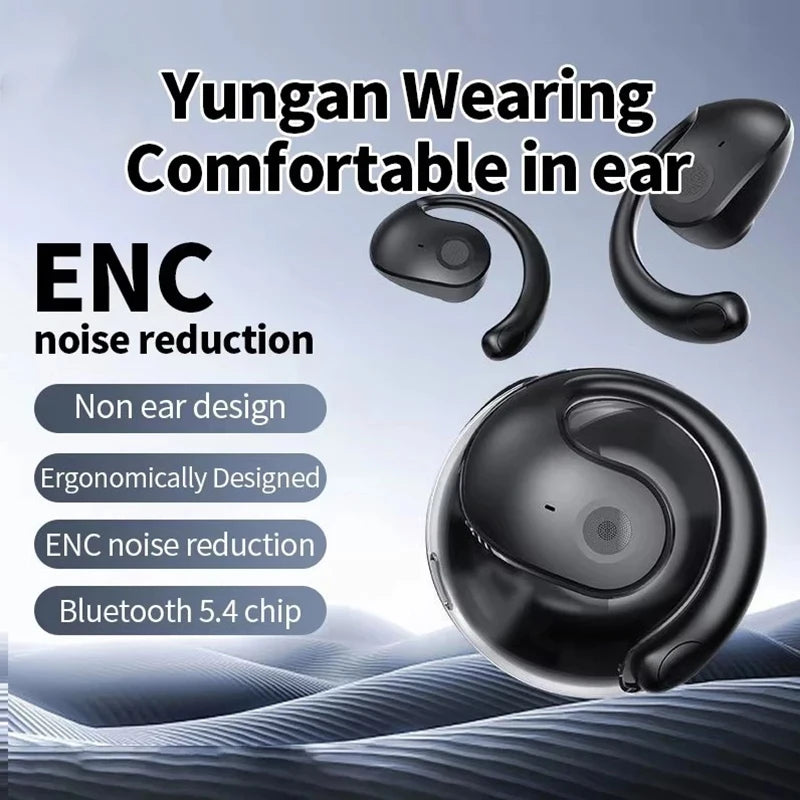 Wireless Sport Earbuds with Ear Hook for Active Use, Comfortable & Lightweight