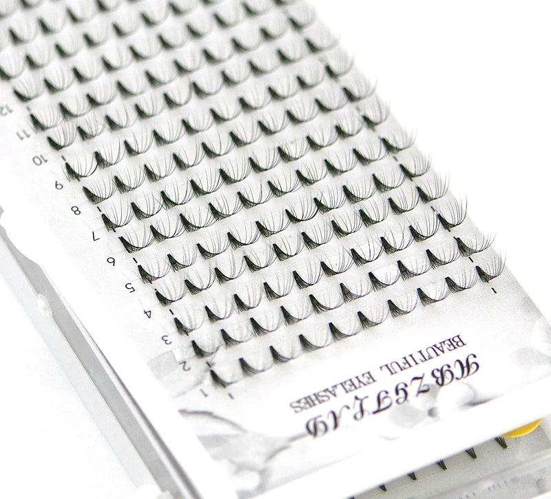 Wholesale 16 Lines Volume Eyelash Extensions 8-18mm Premade Fans Handmade Synthetic Lashes