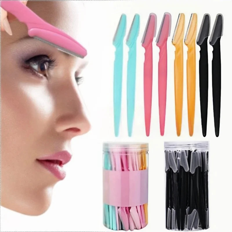 Multipurpose Face & Eyebrow Razor Set - 5-30PCS Face Shaving & Makeup Tools