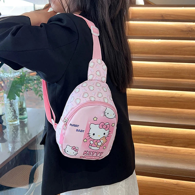 Kawaii Sanrio Cartoon Mini Backpack for Girls and Kids, Small Bag, Perfect Birthday Gift