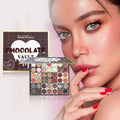 42 Shades Eyeshadow Palette - Matte, Glitter, Pearl Long-Lasting Makeup
