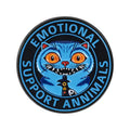 Emotional Support Animal Enamel Pins Cartoon Anime Brooches Blue Tiger Raven Jewelry Gift