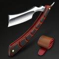 Folding Razor with High Hardness 9cr18 Steel Sharp Straight Shaving Razor Men