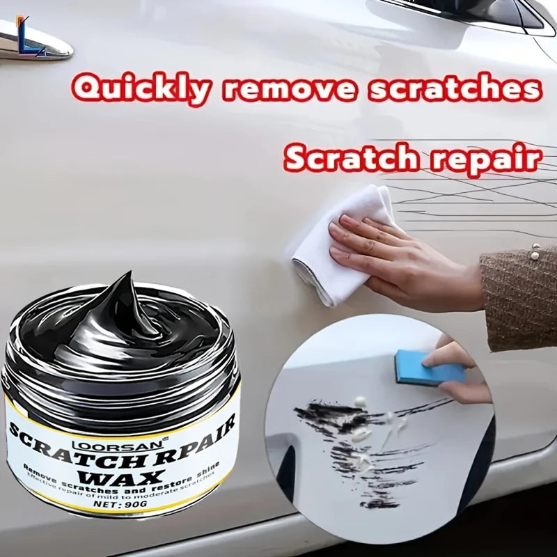 Universal Car Scratch Repair Wax - Quick-Acting Polish & Rubbing Compound for All Vehicles