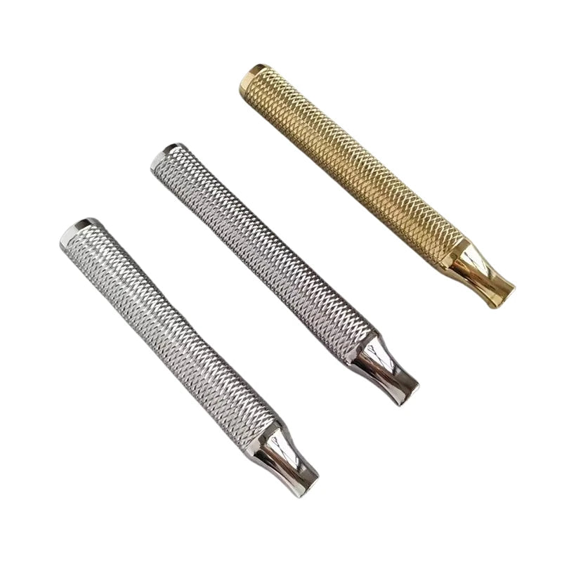 Stainless Steel Safety Razor Handle - Heavy Duty & Rust Resistant