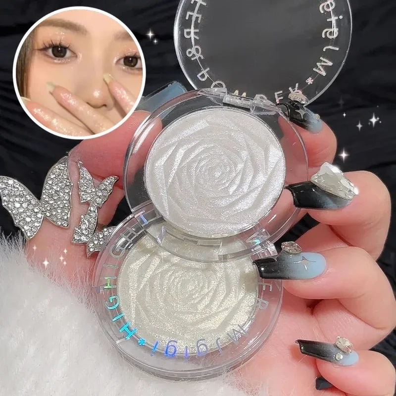 3D Highlighter Makeup Palette Face Contour Bronzer & Shimmer - Multiple Colors