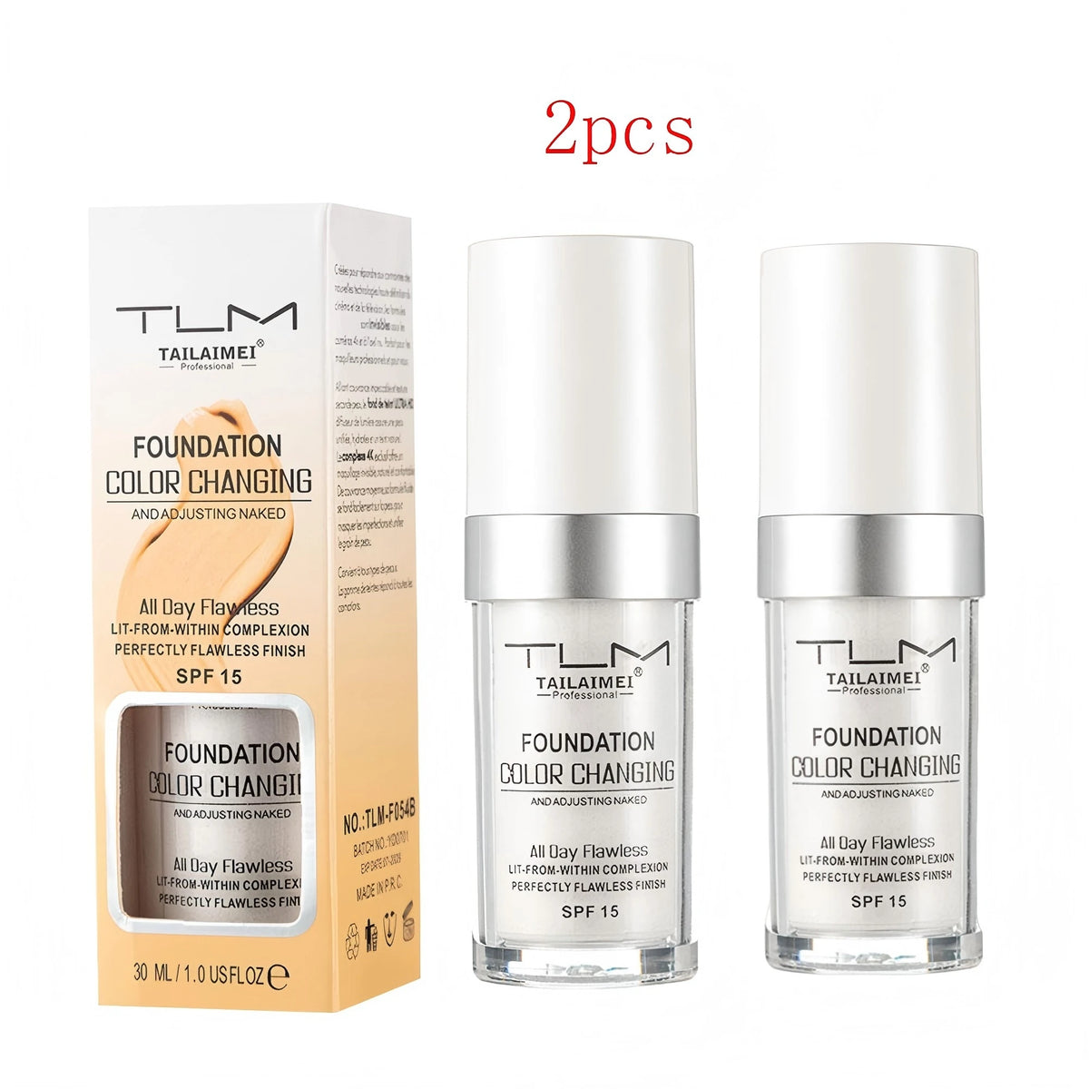 Tinted Moisturizer SPF Skin Tint for Hydration and Sun Protection - 30ml