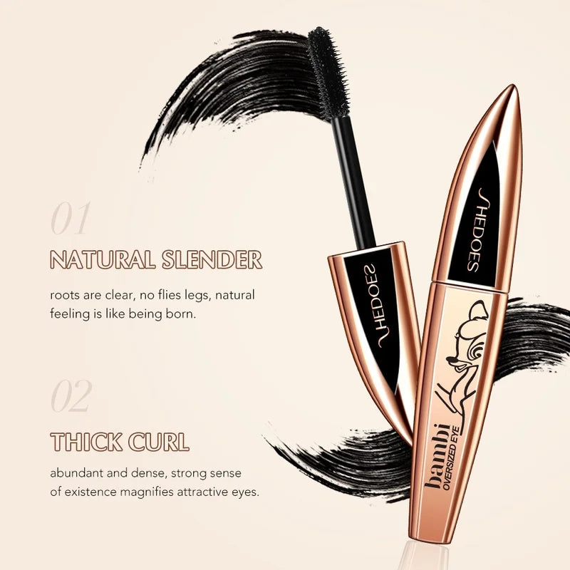 Long Lasting Waterproof Mascara for Women - Volumizing Eye Makeup