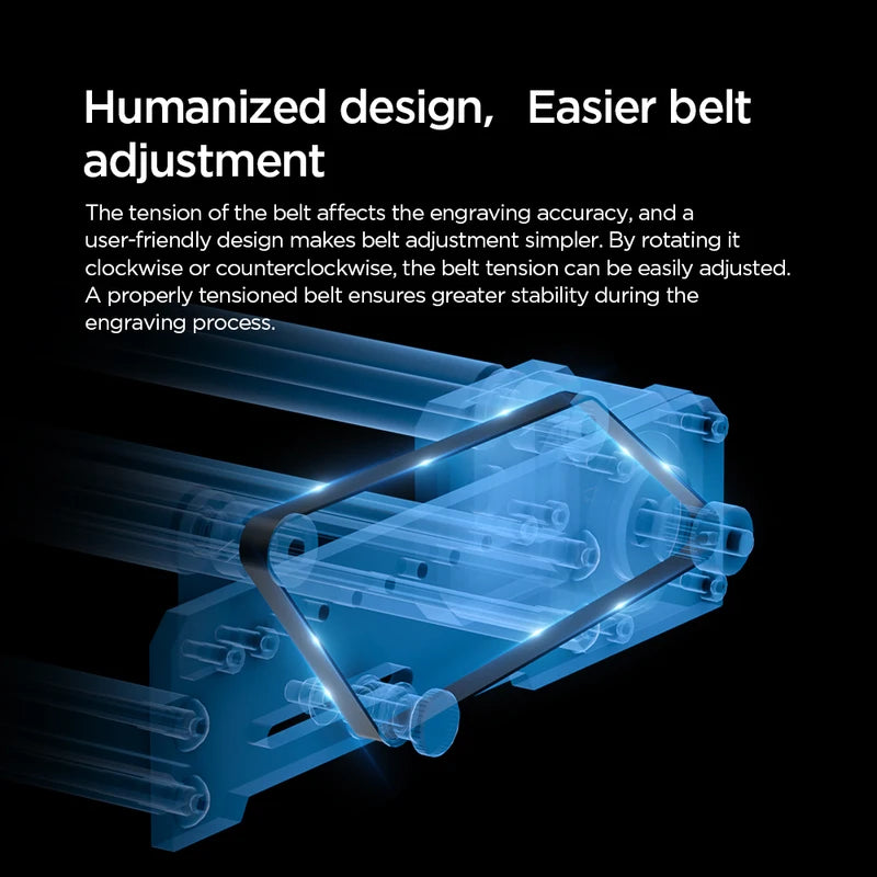 Rotary Roller Y-Axis Engraving System for Cylindrical Objects - 8 Adjustable Levels