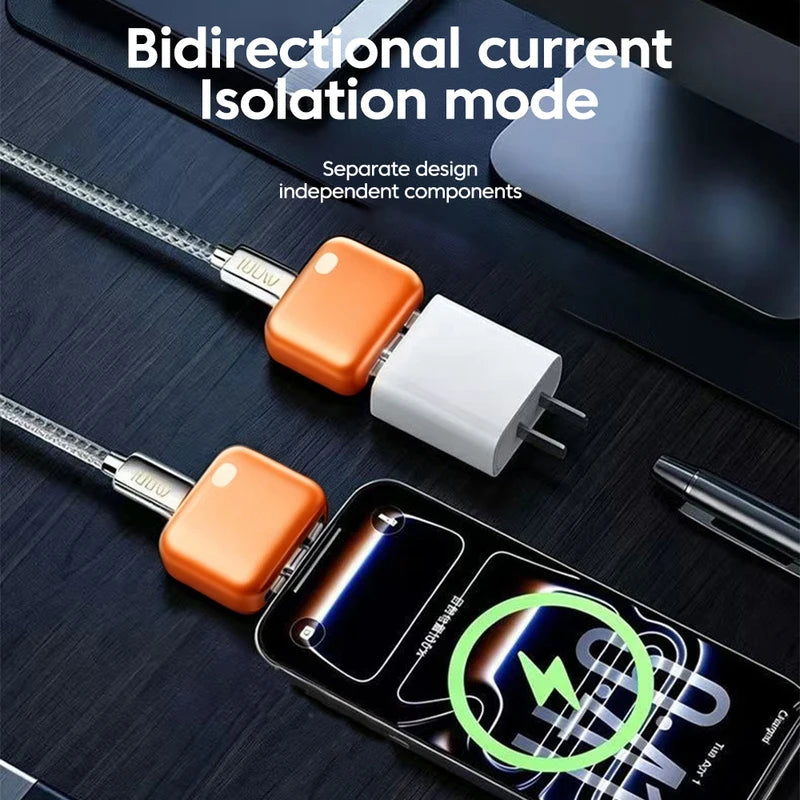 140W USB-C Fast Charging Power Adapter with Auto Power Off & Overcharge Protection