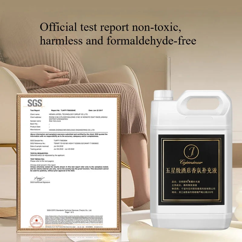 Large Volume Essential Oil for Hotel Diffuser & Aromatherapy Machines - Multiple Scents