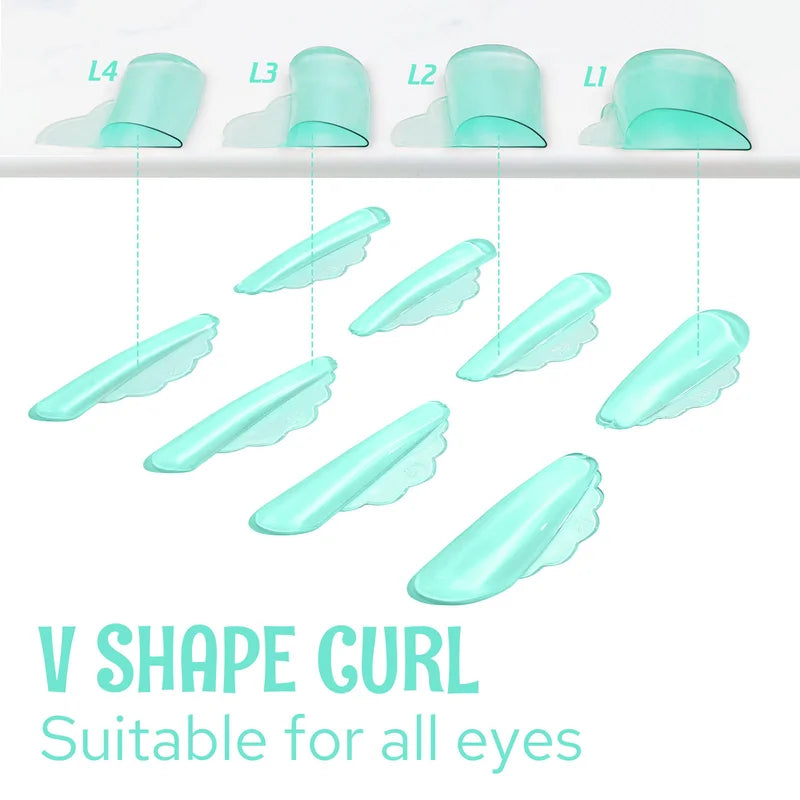 Silicone Lash Lift Pads - Curling Shields for Eyelash Perm & Lash Lift