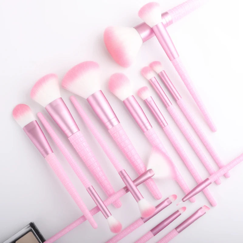 Professional Makeup Brush Set 30 Pcs Synthetic Face & Eye Cosmetic Tools