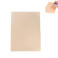 Blank Tattoo Practice Skin Double Sided Silicone for Beginners & Artists