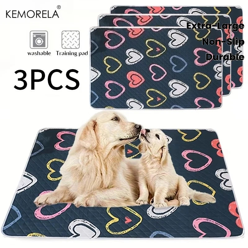 Washable Reusable Cat and Dog Urine Pads - Universal for All Pets & Seasons