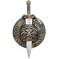 Kids Halloween Roman Warrior Shield & Sword Costume Props - Party Gift