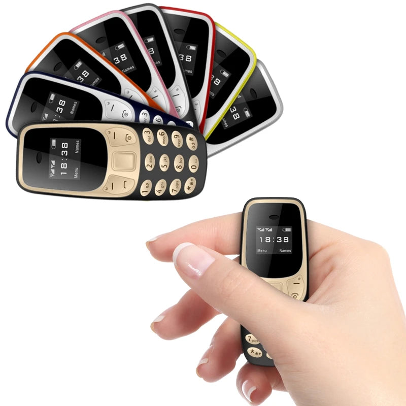 Mini Bluetooth Phone with Call Recording, Dual SIM GSM Unlocked, Low Radiation
