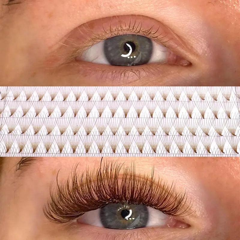 Premade Eyelash Fans 5D 6D 8D Russian Volume Lash Extensions Assortment