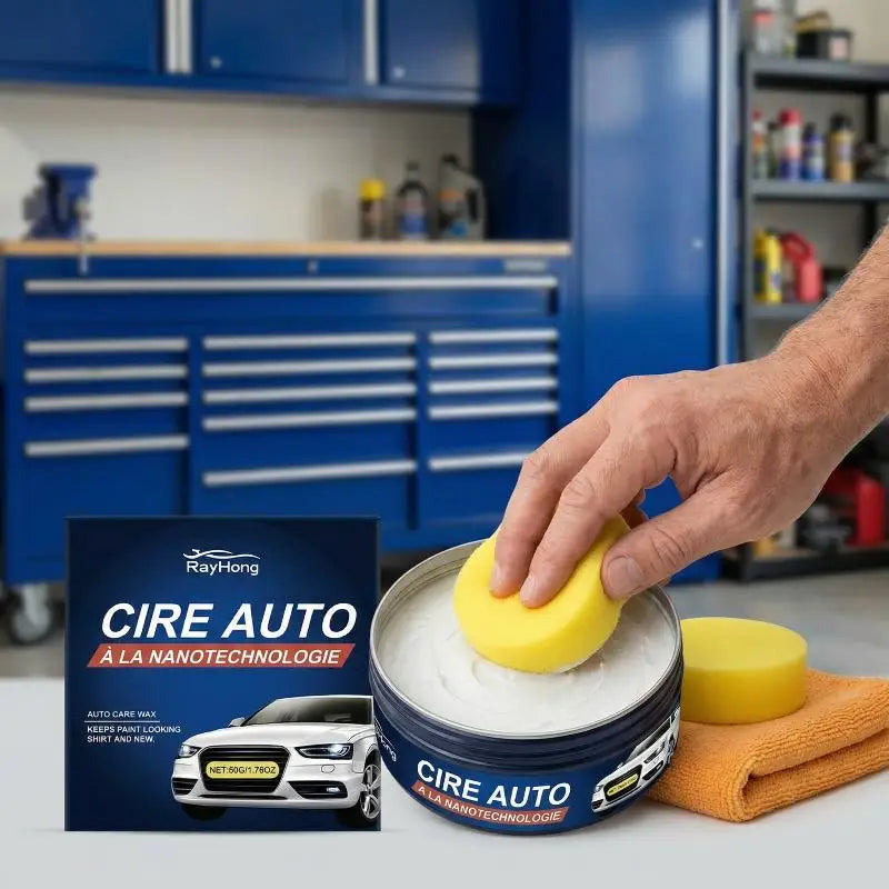 Car Wax Kit Paint Polishing Paste Anti-UV & Scratch Protection for Car Detailing