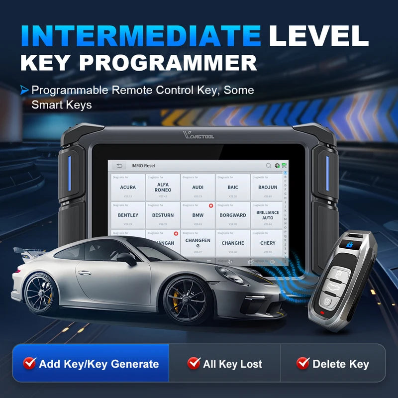 OBD2 Automotive Scanner Bi-Directional Car Diagnostic Tool with 31+Reset & Free Updates