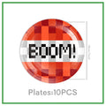 Children's Birthday Party Paper Tableware Set - Plates Cups Napkins & Decorations