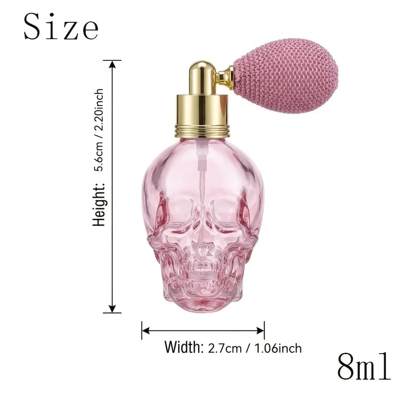 Refillable Cosmetic Spray Bottle with Colorful Design - Travel & Makeup Accessory