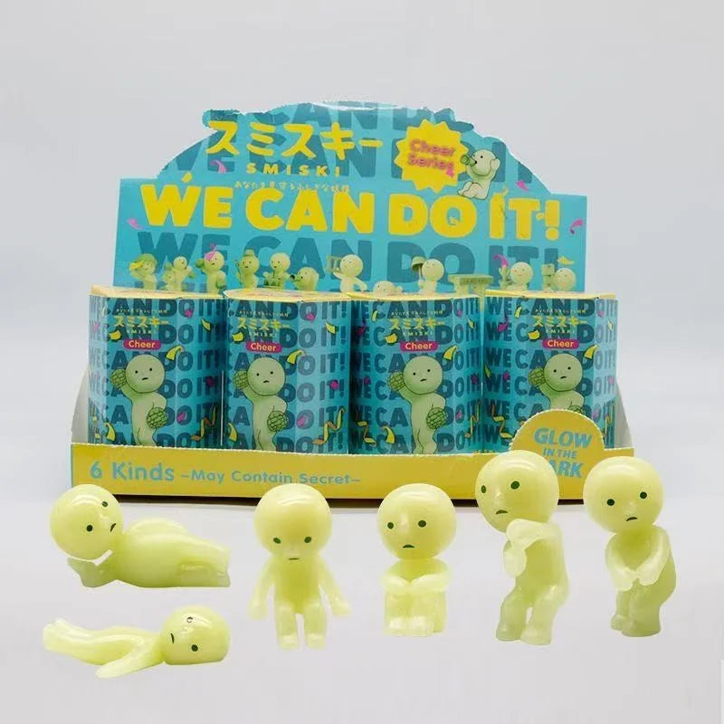 Mystery Blind Box Doll Figures Set - Noctilucent Green & Color Variants