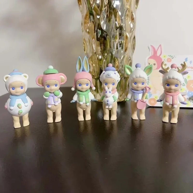Mini Anime Figures Blind Box - Winter Wonderland Series Christmas Birthday Gift