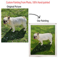 Custom Canvas Oil Painting from Photos - Wedding, Pet, Family Wall Art